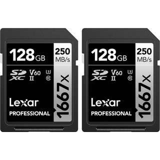Lexar Professional Silver 1667x SD - 280MB/s - 128GB