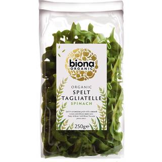 Biona Spelt Tagliatelle Spinat Pasta Økologisk - 250 g