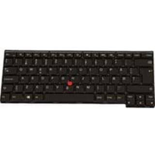 Lenovo Keyboard (DANISH) - Bærbar tastatur - til udskiftning - Dansk - Sort
