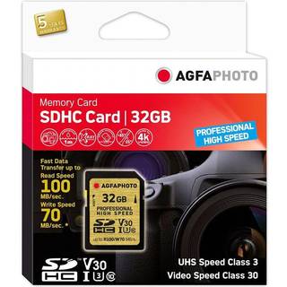 AgfaPhoto SDHC UHS I        32GB Professional High Speed