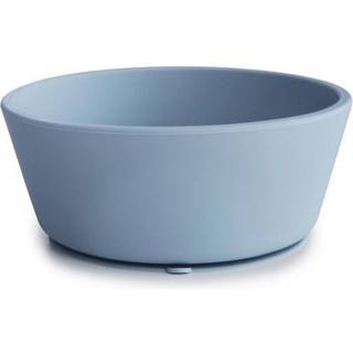 Mushie Silikone Skål Powder Blue - 1 stk.