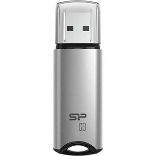 Silicon Power Marvel M02 - Sølv - 64GB - USB Stick