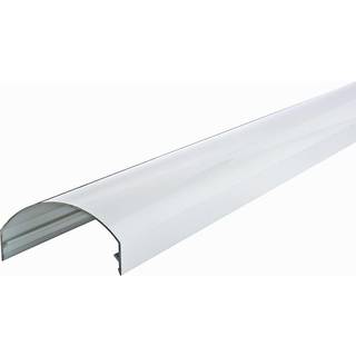 RIAS alu kip dækprofil, 32,5-45°, hvid - 6000 mm