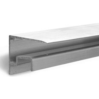 Plastmo TwinLite endeprofil 3050 alu mod tagrende t/16mm til 16mm plade