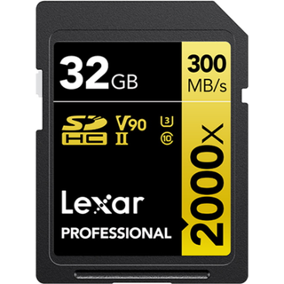 Lexar 2000X 32GB SDHC/SDXC UHS