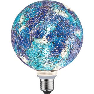 Paulmann E27 LED-kugle 5W Miracle Mosaic blå