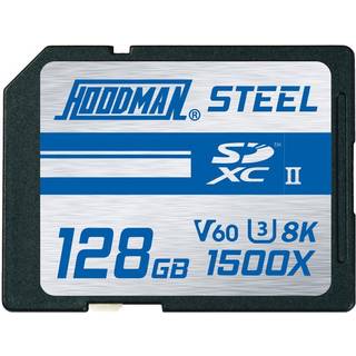 Hoodman 128GB 1500X-SDXC UHS-II Class 10 U3 8K V60