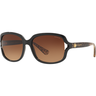 Coach HC8169 L149 535313 57 Solbriller Kvinder Black - Black - 57mm
