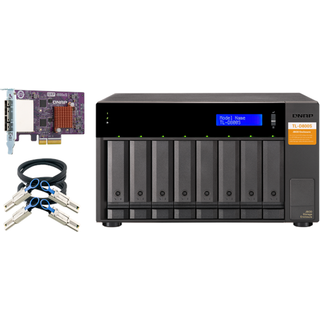 QNAP TL-D800S High-performance desktop SATA 6Gbps JBOD storage enclosure