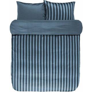Eksklusiv sengetøj fra MARC O`POLO - CLASSIC STRIPE DEEP BLUE 220