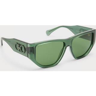 Salvatore Ferragamo SF 1077S 317 56 Solbriller Mænd Grøn - Transparent Green - 56mm