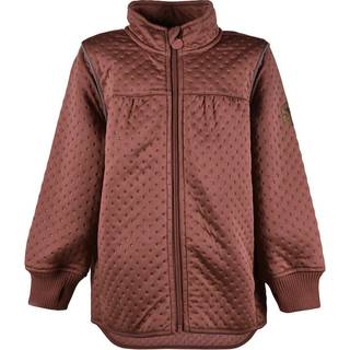 Mikk-Line - Soft Thermo Recycled Girl Jacket - Mahogany - 86