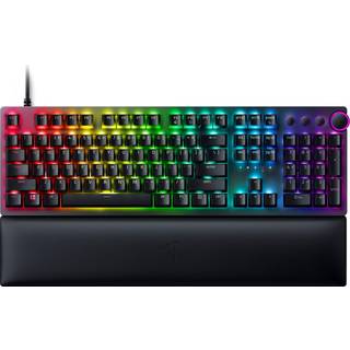 Razer Huntsman V2 Optical Red - ND - Gaming Tastatur - Nordisk - Sort
