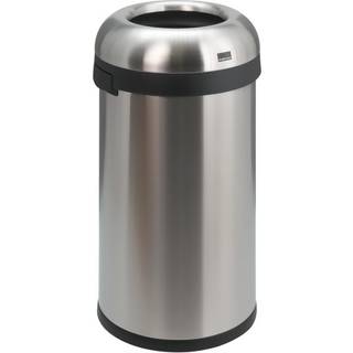Affaldsspand, Simplehuman, 60 l, stål mat