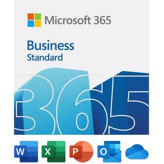 Microsoft 365 Business Standard 1 Year | 1 User (5 PCs/Macs-5 Tablets-5 Mobile devices) - Digital Licence