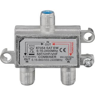 Antennesamler / combiner filter - 2 vejs.