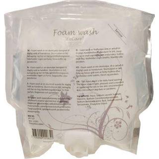 WeCare Foam wash i pose, 6 x 800 ml u/farve u/parfume