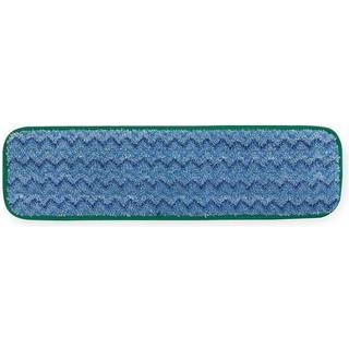 Rumbermaid kommercielle produkter Hygen Microfiber Wet Mop Head Pad 18 tommer grøn til vagtmester/professionelle rengøringsmidler og tunge indust