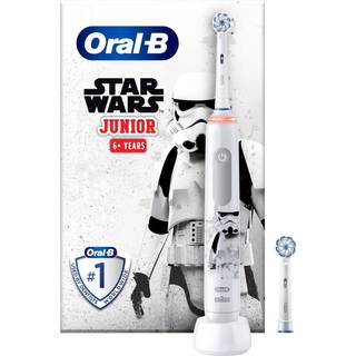Oral-B Star Wars Junior El-tandbørste Til Børn Extra Børstehoved