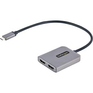 STARTECH DUAL HDMI MST HUB - 4K 60HZ USB-C MULTI-MONITOR ADAPTER CABL