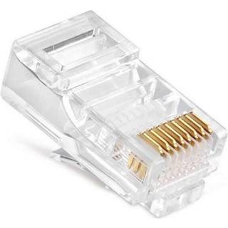 DELTACO Modulstik  RJ45, TP 20-pack