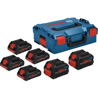 BOSCH Professional Batteripakke 4x4.0 AH + 2x8.0AH ProCORE 18V (1600A02A2T)