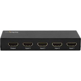 StarTech.com 4-Port HDMI Switch - 4K HDMI Switch Box - Ultra HD 4K 60Hz