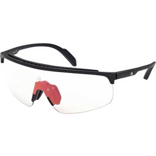 Adidas Sport Mand SP0044 02U Solbriller Injiceret Sort-opaque Rød Maske Fotokromatisk Spejl
