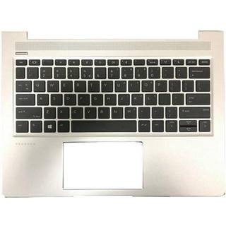 HP 430 G6/G7 Keyboard/Topcover None Backlit (US/I) - Bærbar tastatur - til udskiftning - Engelsk - Grå
