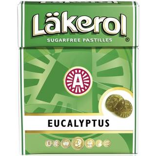 2 x Läkerol Halstabletter Eucalyptus 75g