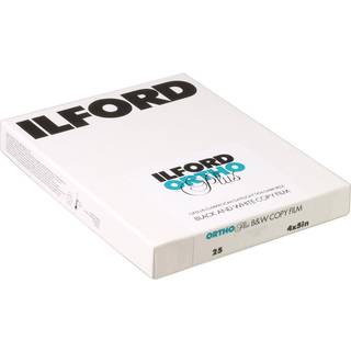 ILFORD FILM ORTHO PLUS 4X5" 25 SHEETS