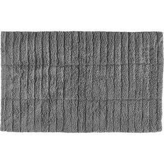 Tiles Bademåtte fra Zone Denmark - Grey farve - 100% Bomuld/1800 g