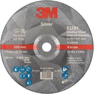 3M Silver skrubskive T27 230×7,0mm