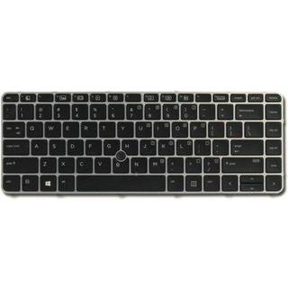 HP - notebook replacement keyboard - Dutch - Bærbar tastatur - til udskiftning