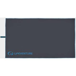 Lifeventure Recycled SoftFibre Trek Towel, Grey, Large - fra LifeVenture