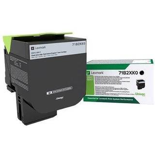 Sort lasertoner - Lexmark 71B2XK0 - 8000 Side