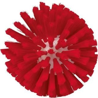 Vikan rørbørstehoved 16cm Ø17,5cm polyester/PP/rustfrit stål rød