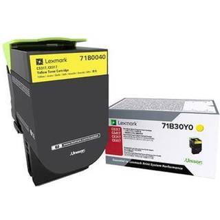 Lexmark X317 - Lasertoner Gul