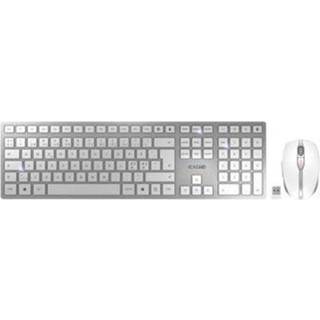 Cherry DW 9100 - Tastatur & Mus sæt - Sølv