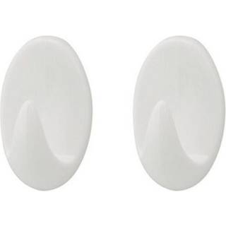 Håndklædekrog oval plast large 2 stk. - Target