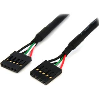 StarTech.com 12in Internal 5 pin USB IDC Motherboard Header Cable F/F (USBINT5PIN12) - USB cable - 5 pin IDC to 5 pin IDC - 30.5 cm