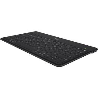 Logitech Logicool Keys-To-Go - keyboard - QWERTZ - German - black - Tastatur - Tysk - Sort