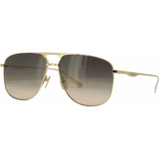 Gucci GG0336S 001 60 Solbriller Mænd Guld - Gold - 60mm