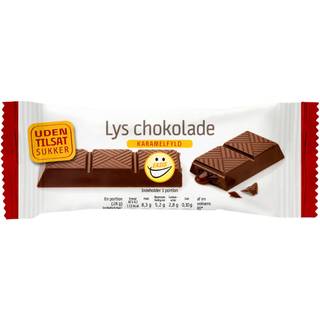 EASIS Lys Chokoladebar Med Karamelfyld (28 g)