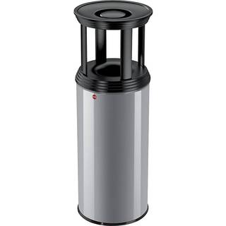 Affaldsspand 45 liter Profline Safe plus XL med askebæger Brandsikker - Selvslukkende - Sølv