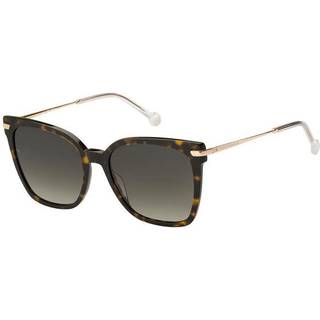 Tommy Hilfiger TH 1880/S 086/HA 55 Solbriller Kvinder Tortoiseshell - Havana - 55mm