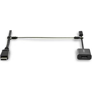 StarTech.com CONNLOCKPK10 kabelorganisator Gulv Kabeltilslutning Sort 10 stk