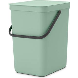 Affaldsspand m/låg sorteringskoncept 25 liter-Jade Green