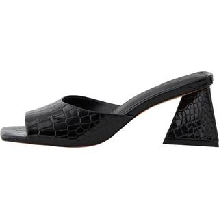 Anlise Croco Sandal - Sort - 41 - PIECES