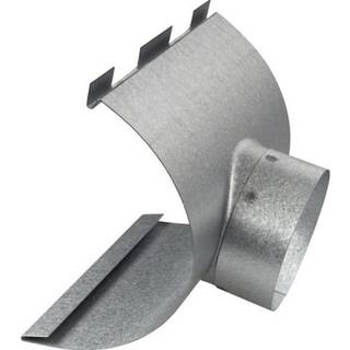 Plastmo tudstykke nr 12 Ø90 AluZink 5006052